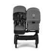 Bugaboo Donkey 6 Duo Moon Grey- wózek dziecięcy 2w1  dla dwójki dzieci