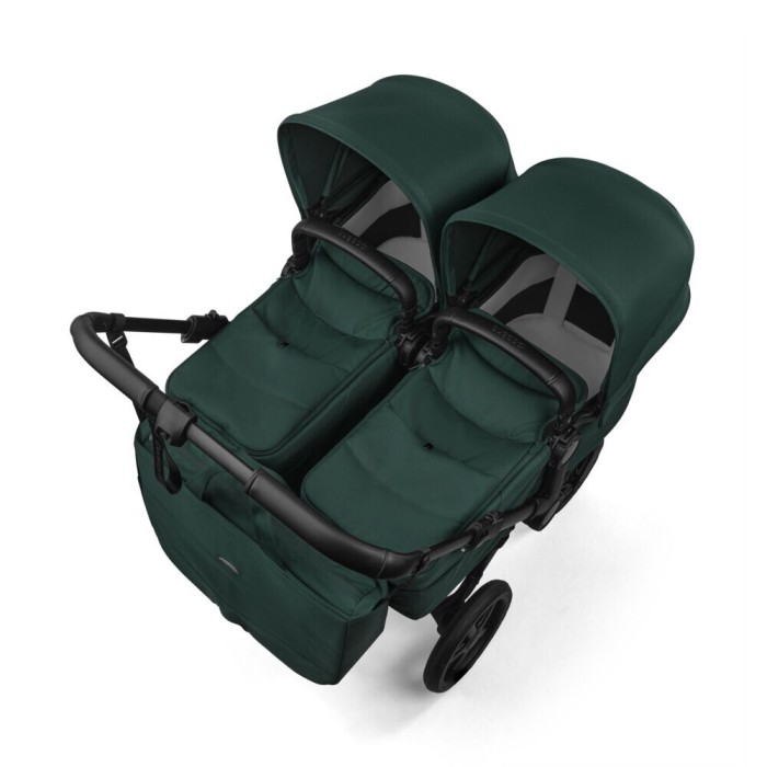 Bugaboo Donkey 6 Twin Fern Green - wózek dla bliźniaków od urodzenia