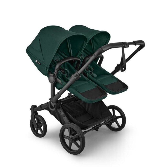 Bugaboo Donkey 6 Twin Fern Green - wózek 2w1 bliżniaczy