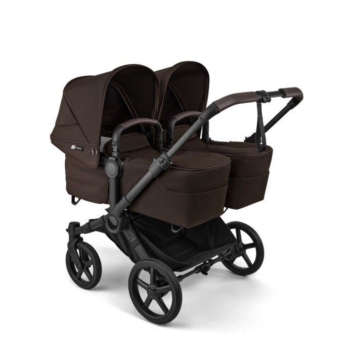 BUGABOO DONKEY 6 TWIN wózek bliźniaczy 2w1 | Cocoa Brown