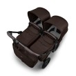 Bugaboo Donkey 6 Twin Cocoa Brown - wózek dla bliźniaków od urodzenia