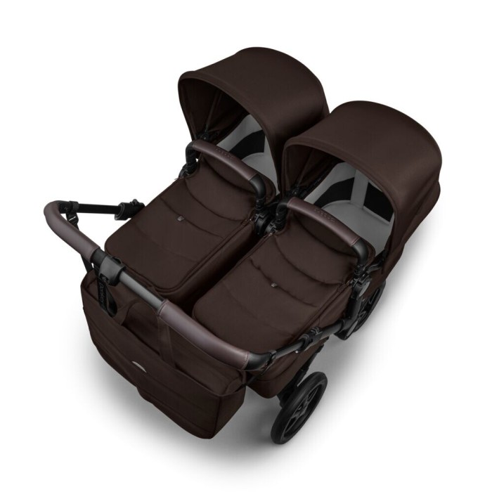 Bugaboo Donkey 6 Twin Cocoa Brown - wózek dla bliźniaków od urodzenia
