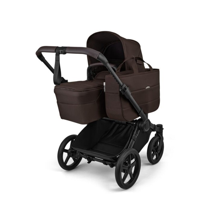 Bugaboo Donkey 6 Twin Cocoa Brown - wózek dziecięcy dla dwójki dzieci