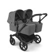 Bugaboo Donkey 6 Twin Moon Grey - wózek bliźniaczy 2w1