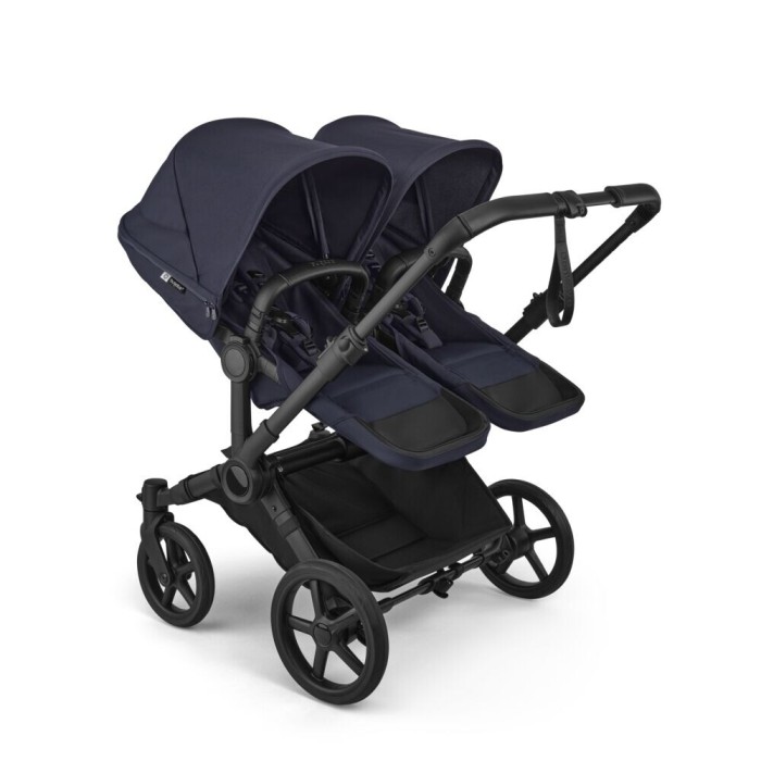 Bugaboo Donkey 6 Twin Deep Indigo - wózek 2w1 bliżniaczy