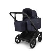 Bugaboo Donkey 6 Twin Deep Indigo - wózek dziecięcy dla dwójki dzieci