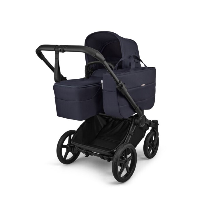 Bugaboo Donkey 6 Twin Deep Indigo - wózek dziecięcy dla dwójki dzieci
