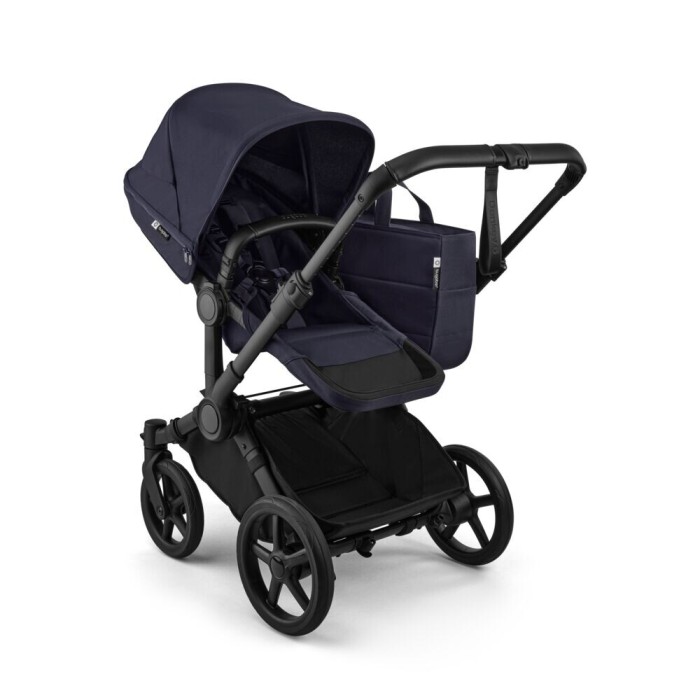 Bugaboo Donkey 6 Twin Deep Indigo - wózek 2w1 dla dwójki dzieci
