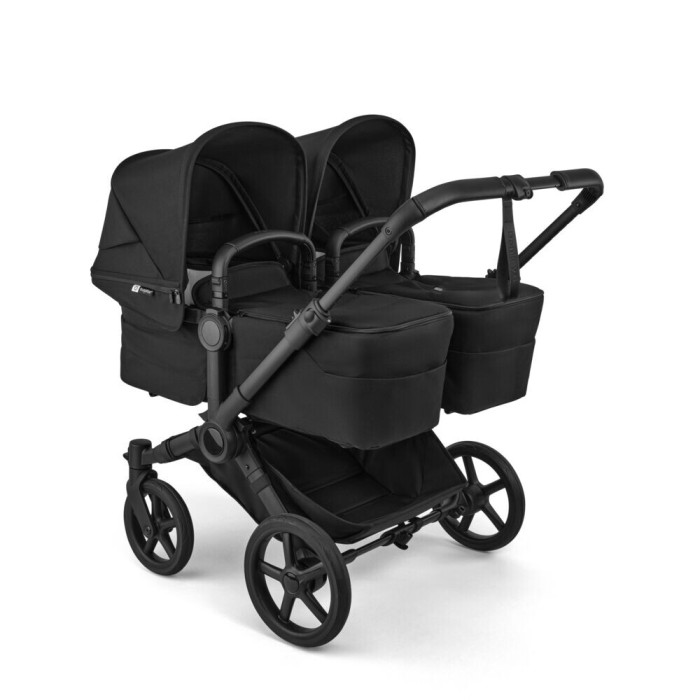 BUGABOO DONKEY 6 TWIN wózek bliźniaczy 2w1 | Heritage Black