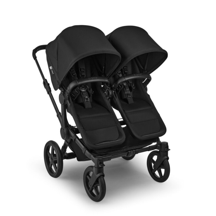 Bugaboo Donkey 6 Twin Heritage Black - wózek dla bliźniąt