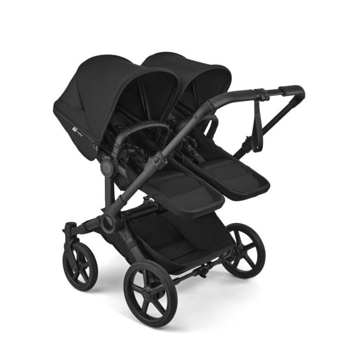 Bugaboo Donkey 6 Twin Heritage Black - wózek 2w1 bliżniaczy