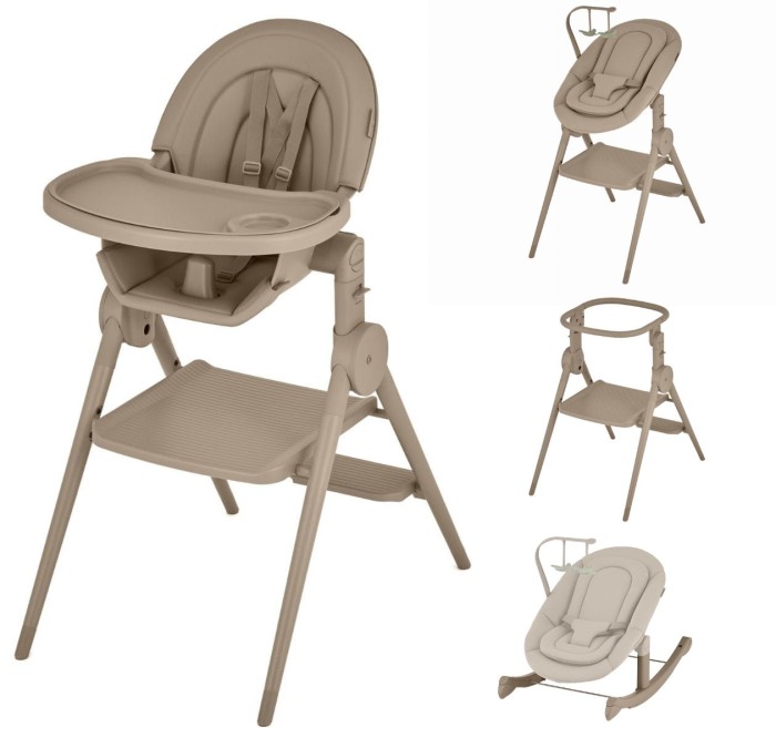 ANEX OZY krzesełko do karmienia 4w1 | Fluff