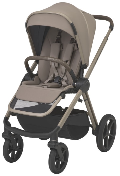 wózek spacerowy - espiro miloo way 2.0 - kolor 319 perfect beige - wersja bez wkładki