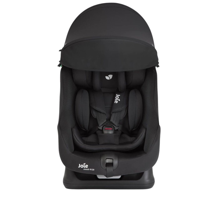 Joie Steadi R129 with canopy kolor Raven fotelik samochodowy do jazdy tyłem
