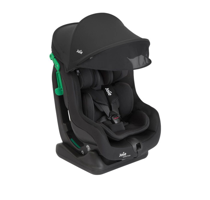 Joie Steadi R129 with canopy kolor Raven fotelik RWF / FWF na pasy