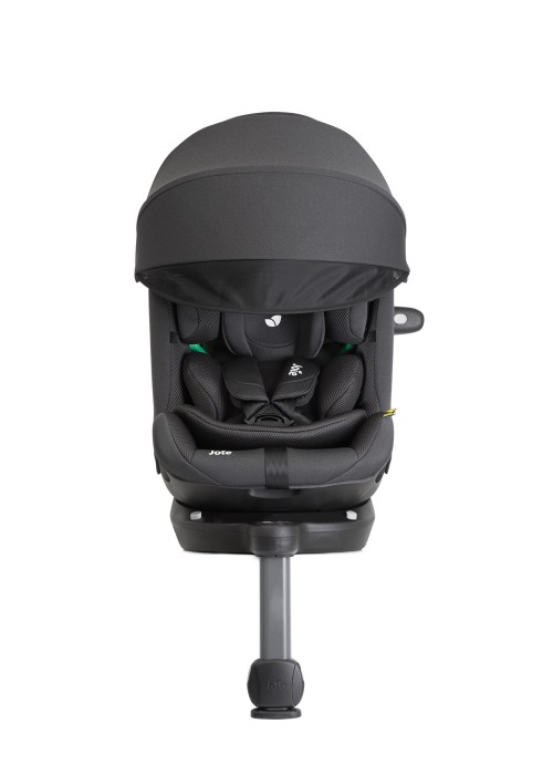 Joie i-Spin 360 Max kolor Mercury Mesh - przodem z budką i wkadką