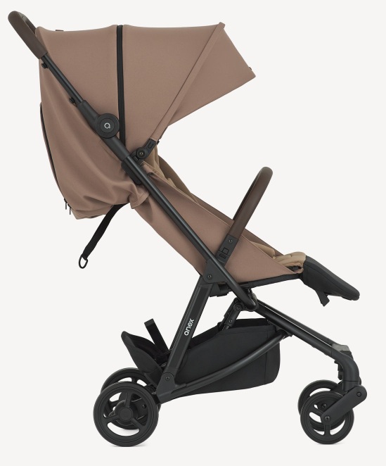 anex air-z plus - wózek spacerowy - kolor milo - siedzisko przodem do kierunku jazdy - widok od boku
