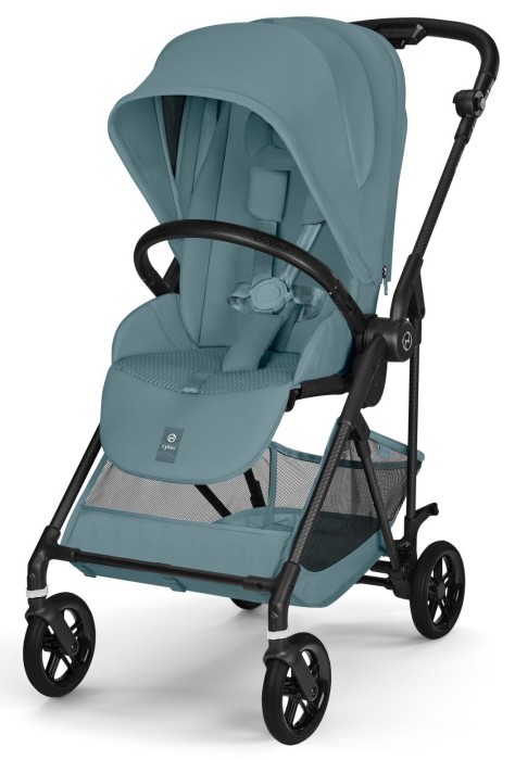 CYBEX  Melio Carbon lekka spacerówka | Stormy Blue | 2026