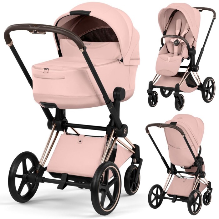 CYBEX PRIAM 5.0 wózek 2w1 | Style Peach Pink