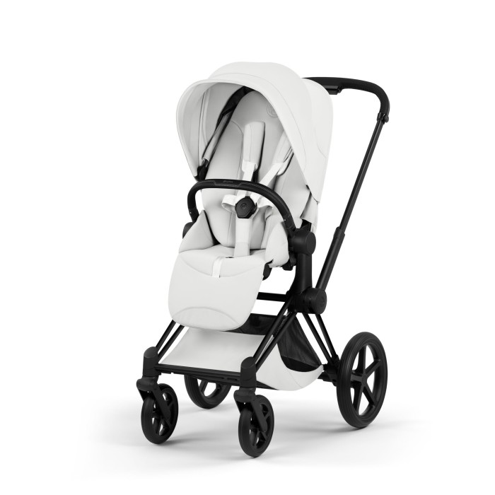 Cybex Priam 5 - wersja spacerowa | kolor Style Off White,, stelaż Matt Black