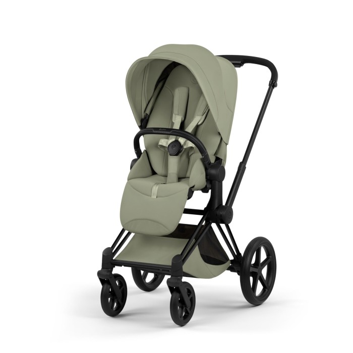 Cybex Priam 5 - wersja spacerowa | kolor Style Sage Green, stelaż Matt Black