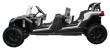 Pojazd 4-osobowy Buggy ATV RACING UTV2000 Biały-8 6660 