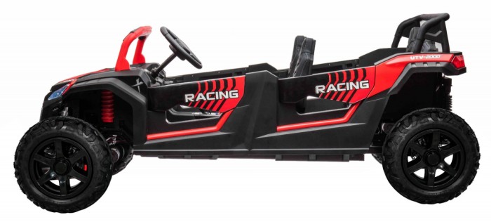 Pojazd 4-osobowy Buggy ATV RACING UTV2000 Czerwony-4 6661 