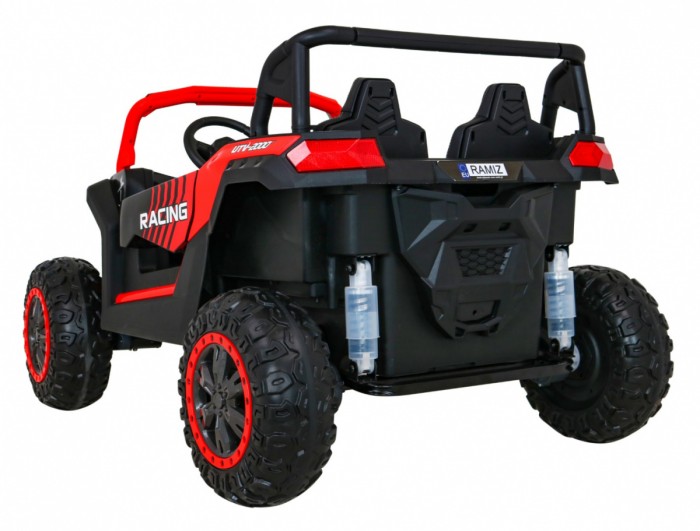 Buggy ATV Racing dla 2 dzieci Czerwony + Napęd 4x4 + Pilot + Wolny Start + MP3 LED-5 6664 
