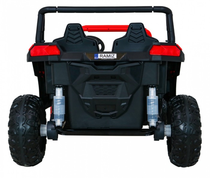 Buggy ATV Racing dla 2 dzieci Czerwony + Napęd 4x4 + Pilot + Wolny Start + MP3 LED-6 6664 