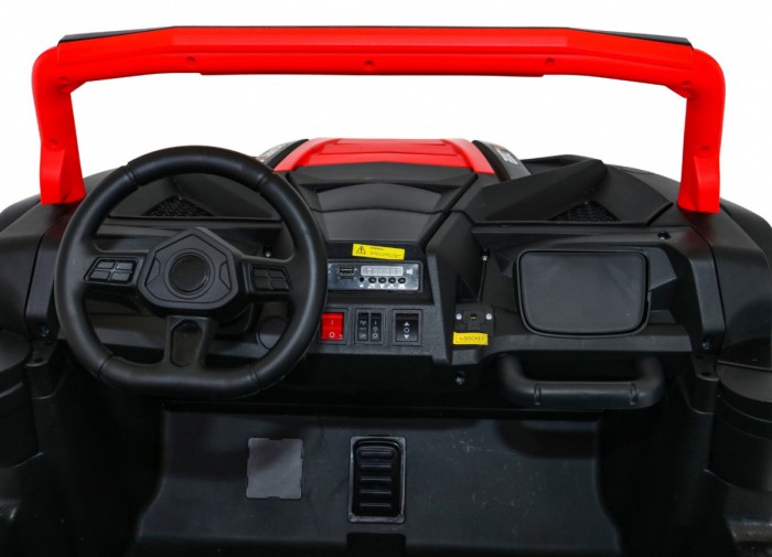Buggy ATV Racing dla 2 dzieci Czerwony + Napęd 4x4 + Pilot + Wolny Start + MP3 LED-11 6664 