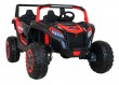 Buggy ATV Racing dla 2 dzieci Czerwony + Napęd 4x4 + Pilot + Wolny Start + MP3 LED-14 6664 