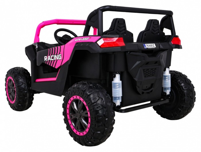 Buggy ATV Racing dla 2 dzieci Różowy + Napęd 4x4 + Pilot + Wolny Start + MP3 LED-5 6665 
