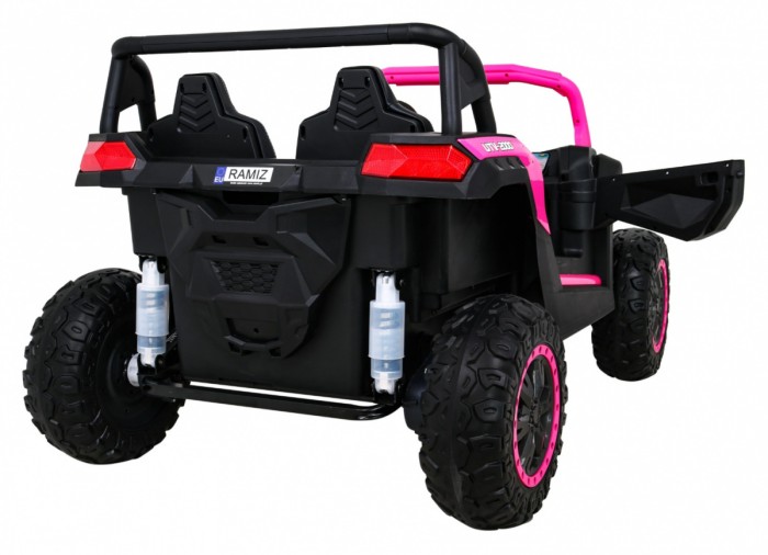 Buggy ATV Racing dla 2 dzieci Różowy + Napęd 4x4 + Pilot + Wolny Start + MP3 LED-9 6665 