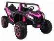 Buggy ATV Racing dla 2 dzieci Różowy + Napęd 4x4 + Pilot + Wolny Start + MP3 LED-10 6665 