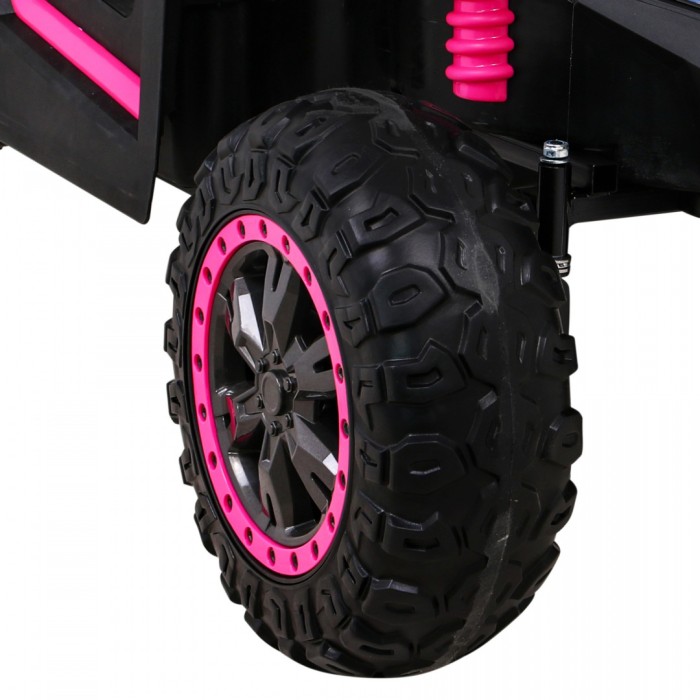 Buggy ATV Racing dla 2 dzieci Różowy + Napęd 4x4 + Pilot + Wolny Start + MP3 LED-15 6665 
