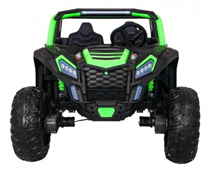 Buggy ATV Racing dla 2 dzieci Zielony + Napęd 4x4 + Pilot + Wolny Start + MP3 LED-3 6666 