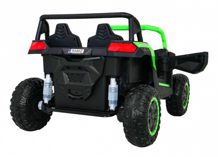 Buggy ATV Racing dla 2 dzieci Zielony + Napęd 4x4 + Pilot + Wolny Start + MP3 LED-7 6666 