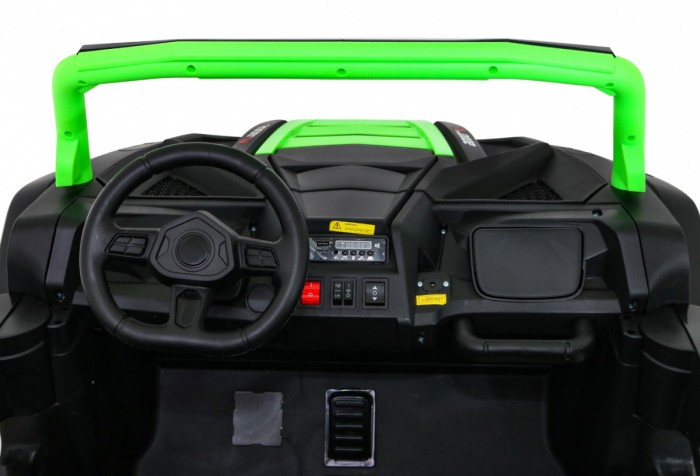 Buggy ATV Racing dla 2 dzieci Zielony + Napęd 4x4 + Pilot + Wolny Start + MP3 LED-9 6666 