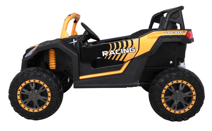 Buggy ATV Racing dla 2 dzieci Złoty + Napęd 4x4 + Pilot + Wolny Start + MP3 LED-4 6667 