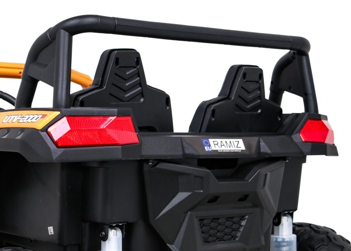 Buggy ATV Racing dla 2 dzieci Złoty + Napęd 4x4 + Pilot + Wolny Start + MP3 LED-6 6667 
