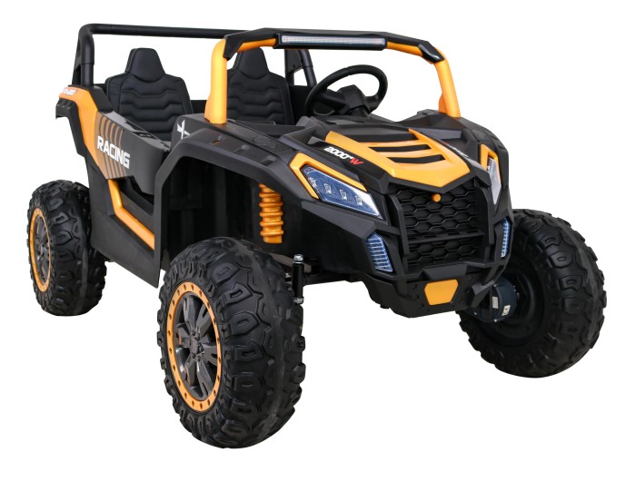 Buggy ATV Racing dla 2 dzieci Złoty + Napęd 4x4 + Pilot + Wolny Start + MP3 LED-11 6667 