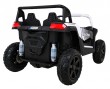 Buggy ATV Strong Racing dla 2 dzieci Biały + Silnik bezszczotkowy + Pompowane koła + Audio LED-7 6668 