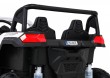 Buggy ATV Strong Racing dla 2 dzieci Biały + Silnik bezszczotkowy + Pompowane koła + Audio LED-12 6668 