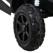 Buggy ATV Strong Racing dla 2 dzieci Biały + Silnik bezszczotkowy + Pompowane koła + Audio LED-15 6668 