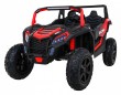 Buggy ATV Strong Racing dla 2 dzieci Czerwony + Silnik bezszczotkowy + Pompowane koła + Audio LED-1 6669 