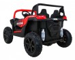 Buggy ATV Strong Racing dla 2 dzieci Czerwony + Silnik bezszczotkowy + Pompowane koła + Audio LED-5 6669 