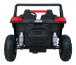 Buggy ATV Strong Racing dla 2 dzieci Czerwony + Silnik bezszczotkowy + Pompowane koła + Audio LED-6 6669 
