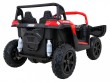 Buggy ATV Strong Racing dla 2 dzieci Czerwony + Silnik bezszczotkowy + Pompowane koła + Audio LED-7 6669 