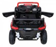 Buggy ATV Strong Racing dla 2 dzieci Czerwony + Silnik bezszczotkowy + Pompowane koła + Audio LED-8 6669 