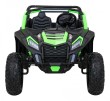 Buggy ATV Strong Racing dla 2 dzieci Zielony + Silnik bezszczotkowy + Pompowane koła + Audio LED-3 6670 